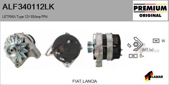 FLAMAR ALF340112LK - Ģenerators autospares.lv