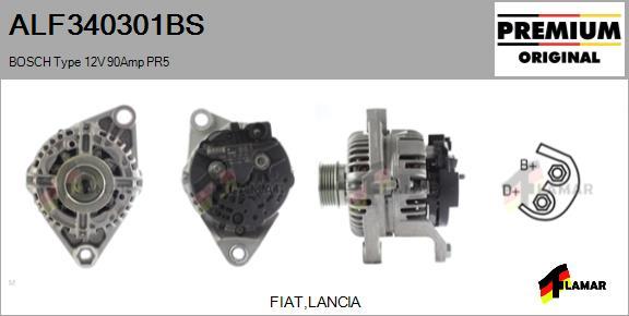 FLAMAR ALF340301BS - Ģenerators autospares.lv