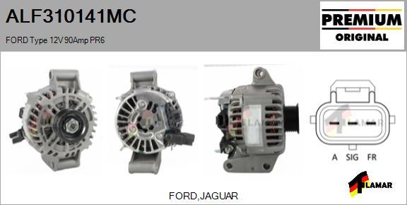 FLAMAR ALF310141MC - Alternator www.autospares.lv