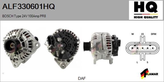 FLAMAR ALF330601HQ - Генератор www.autospares.lv