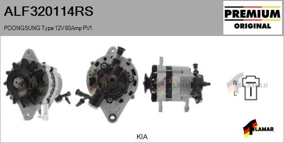 FLAMAR ALF320114RS - Ģenerators autospares.lv