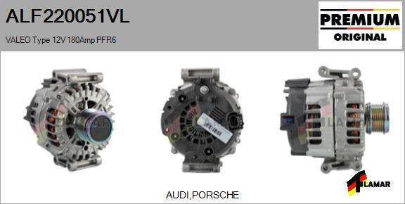 FLAMAR ALF220051VL - Alternator www.autospares.lv