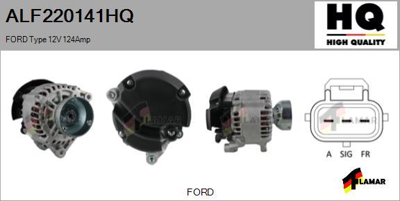 FLAMAR ALF220141HQ - Alternator www.autospares.lv