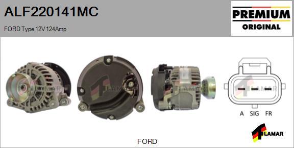 FLAMAR ALF220141MC - Alternator www.autospares.lv