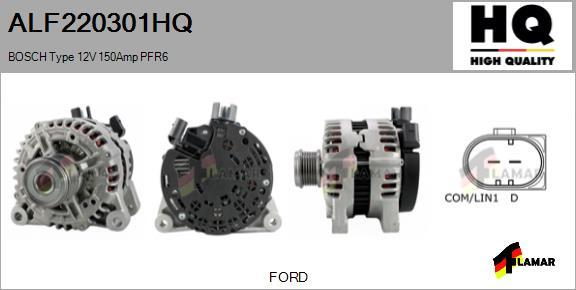 FLAMAR ALF220301HQ - Alternator www.autospares.lv