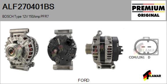 FLAMAR ALF270401BS - Alternator www.autospares.lv