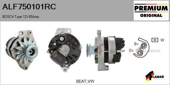 FLAMAR ALF750101RC - Ģenerators autospares.lv