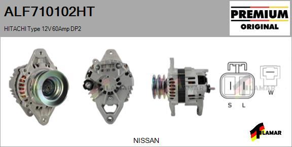 FLAMAR ALF710102HT - Ģenerators autospares.lv