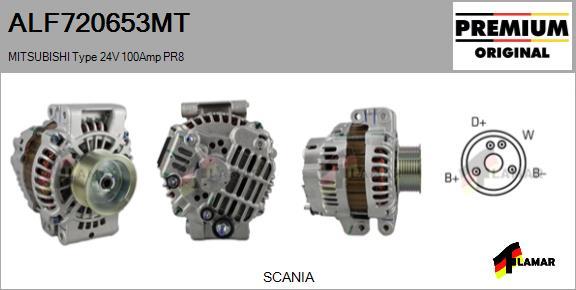 FLAMAR ALF720653MT - Ģenerators autospares.lv