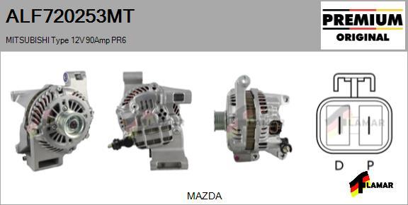 FLAMAR ALF720253MT - Ģenerators autospares.lv