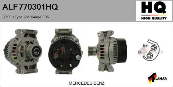 FLAMAR ALF770301HQ - Генератор www.autospares.lv