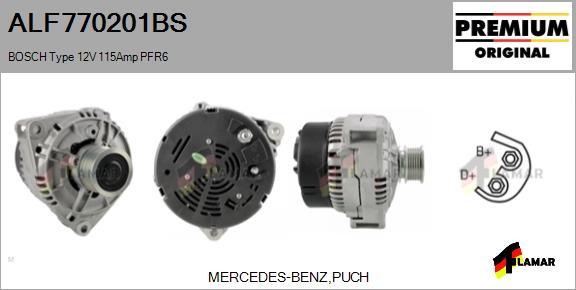 FLAMAR ALF770201BS - Alternator www.autospares.lv