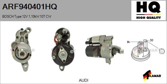 FLAMAR ARF940401HQ
 - Стартер www.autospares.lv