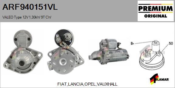 FLAMAR ARF940151VL - Starter www.autospares.lv