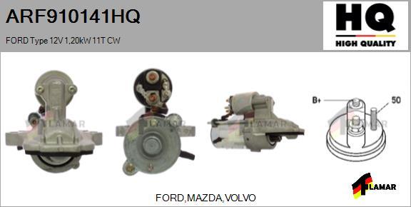 FLAMAR ARF910141HQ - Стартер www.autospares.lv