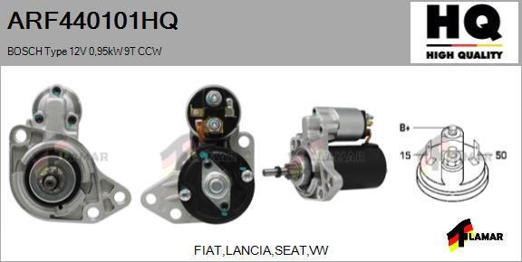 FLAMAR ARF440101HQ - Стартер www.autospares.lv