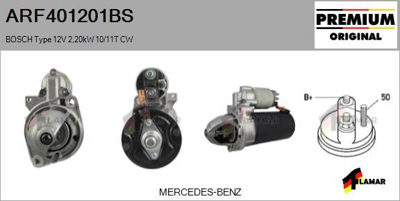 FLAMAR ARF401201BS - Starter www.autospares.lv