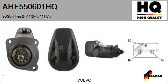 FLAMAR ARF550601HQ - Стартер www.autospares.lv