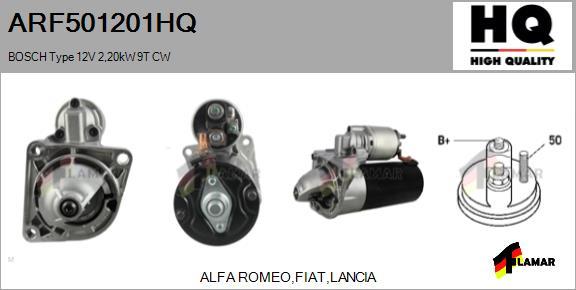 FLAMAR ARF501201HQ - Starteris autospares.lv