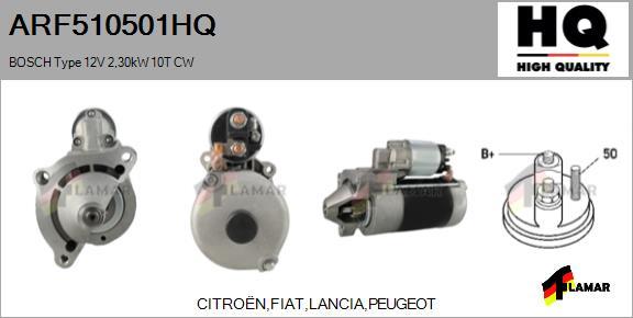 FLAMAR ARF510501HQ - Стартер www.autospares.lv