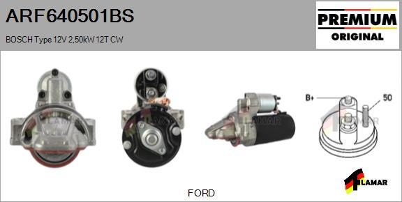 FLAMAR ARF640501BS - Starteris autospares.lv