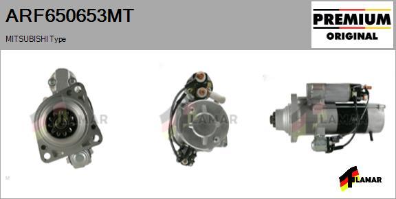 FLAMAR ARF650653MT - Starteris autospares.lv