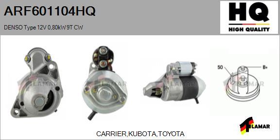 FLAMAR ARF601104HQ - Стартер www.autospares.lv