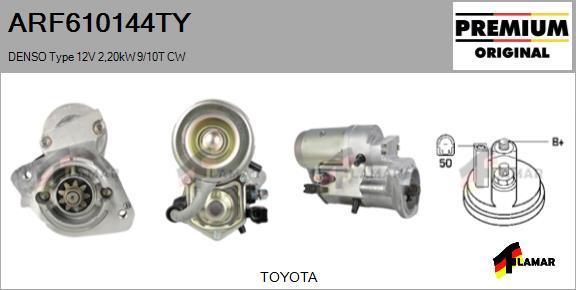 FLAMAR ARF610144TY - Стартер www.autospares.lv