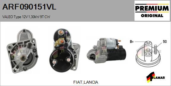 FLAMAR ARF090151VL - Starteris autospares.lv