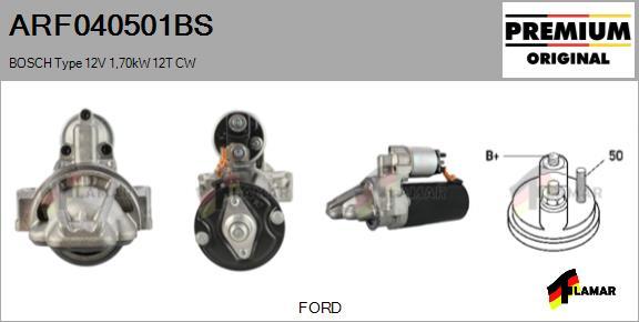 FLAMAR ARF040501BS - Starteris autospares.lv