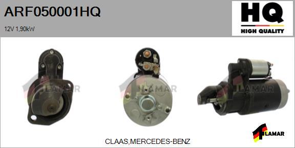 FLAMAR ARF050001HQ - Starteris www.autospares.lv