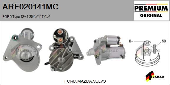 FLAMAR ARF020141MC - Starter www.autospares.lv