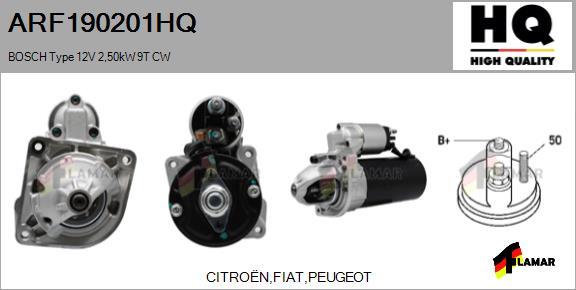 FLAMAR ARF190201HQ - Стартер www.autospares.lv