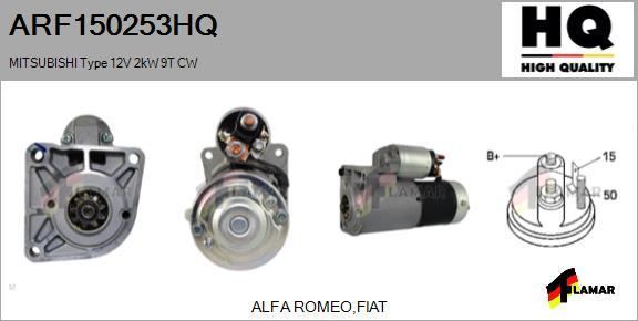 FLAMAR ARF150253HQ - Стартер www.autospares.lv