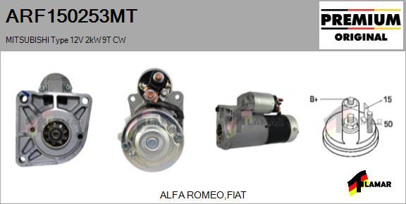 FLAMAR ARF150253MT - Стартер www.autospares.lv