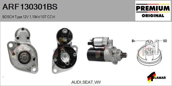 FLAMAR ARF130301BS - Starter www.autospares.lv