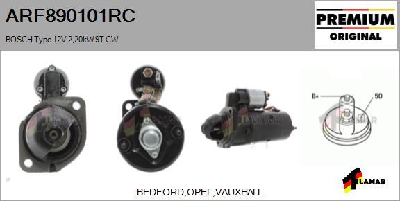 FLAMAR ARF890101RC - Стартер www.autospares.lv