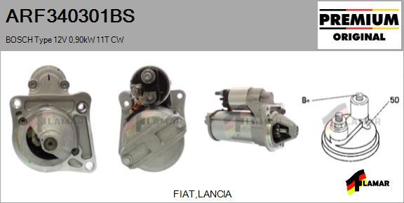 FLAMAR ARF340301BS - Starteris www.autospares.lv