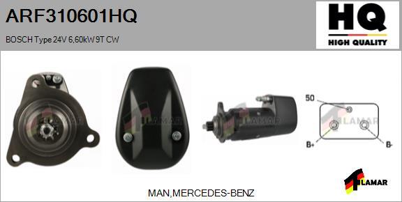 FLAMAR ARF310601HQ - Стартер www.autospares.lv