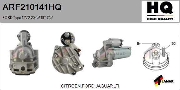 FLAMAR ARF210141HQ - Стартер www.autospares.lv