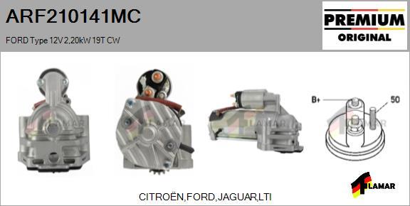 FLAMAR ARF210141MC - Стартер www.autospares.lv