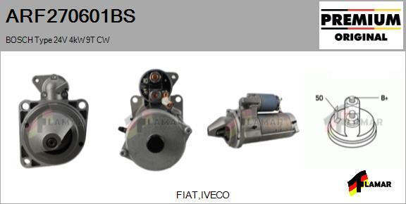 FLAMAR ARF270601BS - Starter www.autospares.lv