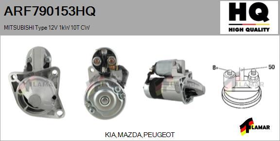 FLAMAR ARF790153HQ - Стартер www.autospares.lv