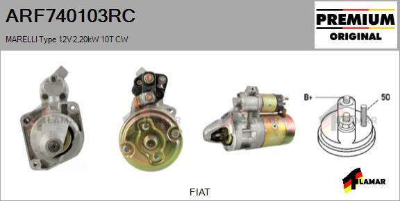 FLAMAR ARF740103RC - Starteris autospares.lv