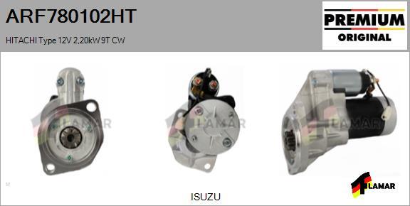 FLAMAR ARF780102HT - Стартер www.autospares.lv