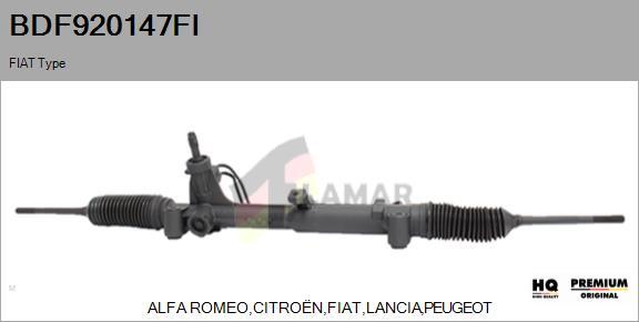 FLAMAR BDF920147FI - Stūres mehānisms autospares.lv