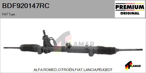 FLAMAR BDF920147RC - Stūres mehānisms autospares.lv