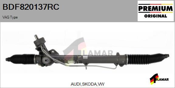 FLAMAR BDF820137RC - Steering Gear www.autospares.lv