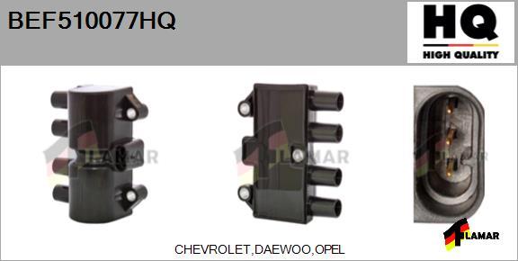 FLAMAR BEF510077HQ - Катушка зажигания www.autospares.lv