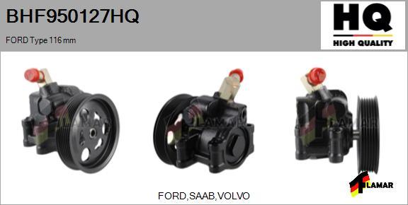 FLAMAR BHF950127HQ - Hydraulic Pump, steering system www.autospares.lv